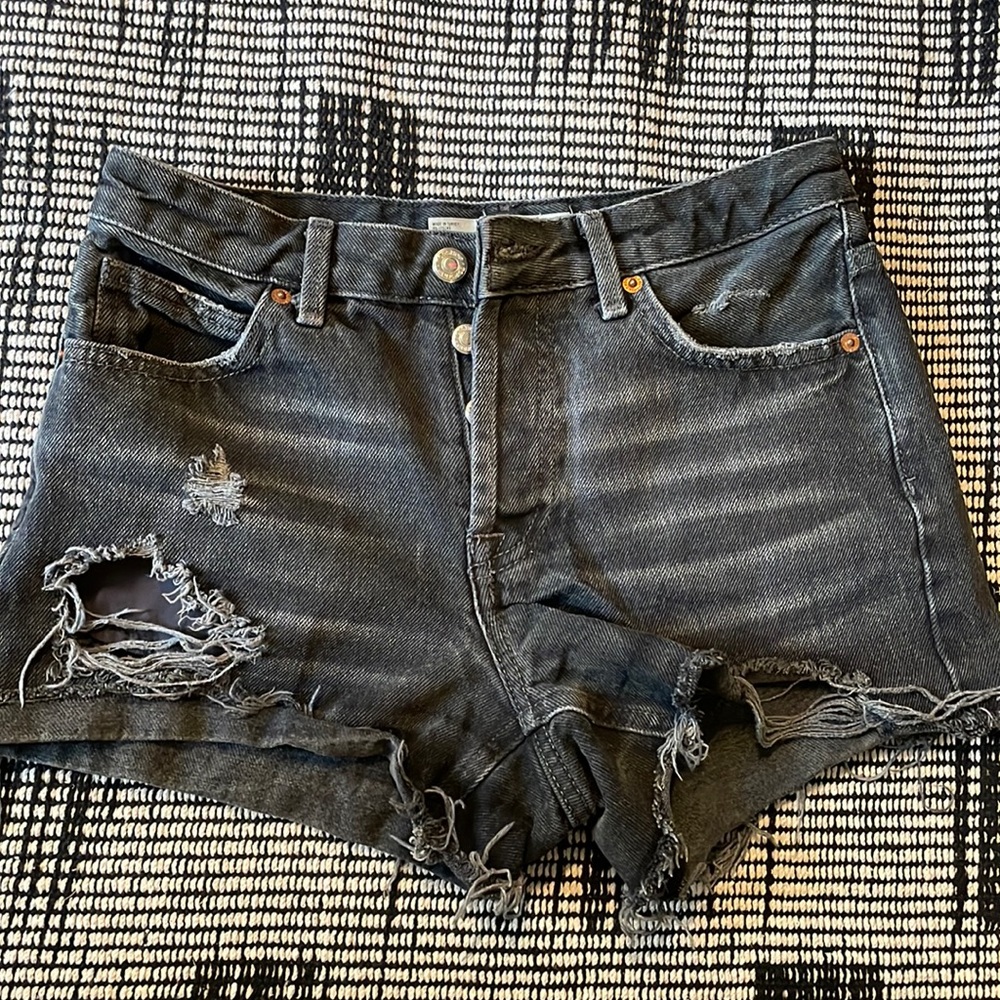 Topshop moto Ashley USA size 2 jeans shorts
